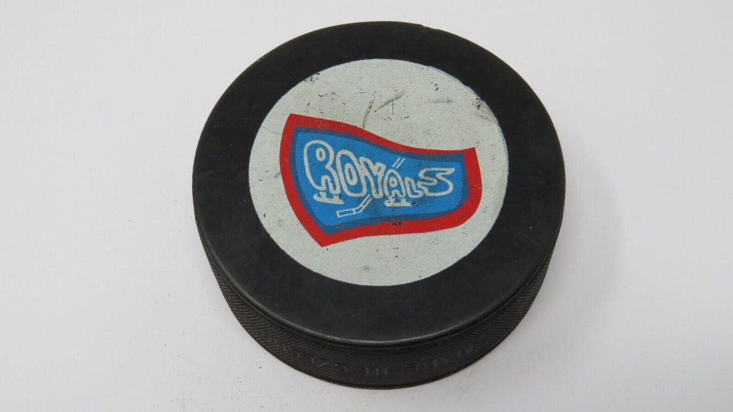 Cornwall Royals QMJHL Official Viceroy Game Used Puck Defunct Hockey Team