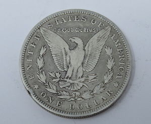 $1 1887-P Morgan Silver Dollar!  90% Circulated US Silver Coin Semi Nice Coin
