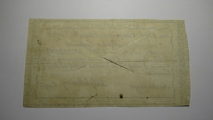 1790 10s Connecticut Comptroller's Office Colonial Currency Note Ralph Pomeroy!