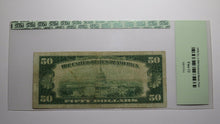 Load image into Gallery viewer, $50 1929 Ottumwa Iowa IA National Currency Bank Note Bill #107 F12 PCGS Graded