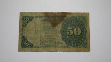 Load image into Gallery viewer, 1863 $.50 4th Issue Fractional Currency Note! Bank Stamp Act Civil War! Fourth