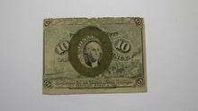 Load image into Gallery viewer, 1863 $.10 Second Issue Fractional Currency Obsolete Bank Note Bill 2nd FINE!