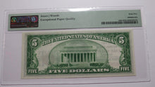 Load image into Gallery viewer, $5 1929 Lake Village Arkansas National Currency Bank Note Bill #13632 UNC65 PMG