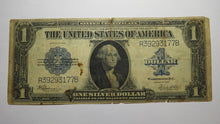 Load image into Gallery viewer, $1 1923 Silver Certificate Large Bank Note Bill Blue Seal One Dollar G-VG