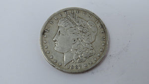 $1 1887-O Morgan Silver Dollar!  90% Circulated US Silver Coin Semi Tough Date