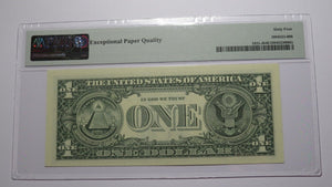 2 $1 2001 & 2003 Matching Radar Serial Numbers Federal Reserve Bank Note Bills