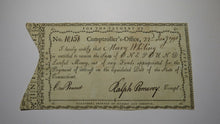 Load image into Gallery viewer, 1791 One Pound Connecticut Comptroller&#39;s Office Colonial Currency Note Pomeroy
