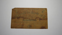Load image into Gallery viewer, $.05 1863 Milledgeville Georgia GA Obsolete Currency Bank Note Bill! State of GA