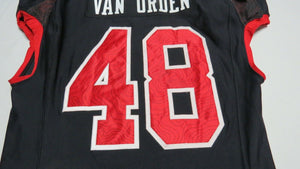 2013 Chris Van Orden Utah Utes Game Used Worn Under Armour NCAA Football Jersey