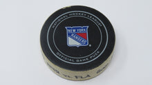 Load image into Gallery viewer, 2017-18 Denis Malgin Florida Panthers Game Used Goal Scored Puck -Huberdeau Ast.