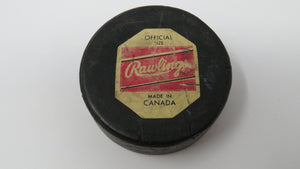 Vintage 1970's Game Used NHL Official Game Hockey Puck! Canada Rare Style!