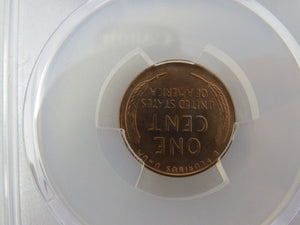 1941-S  Lincoln Wheat Cent Penny Graded MS64RD by PCGS Red Mint State Coin