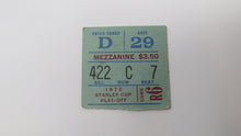 Load image into Gallery viewer, May 4, 1972 New York Rangers Boston Bruins Stanley Cup Finals Hockey Ticket Stub