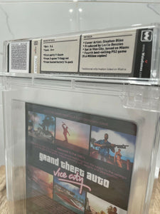 Grand Theft Auto Vice City Sony Playstation 2 Factory Sealed Video Game Wata 9.4