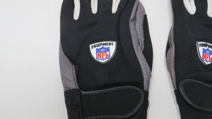 2007 David Bowens New York Jets Game Used Worn NFL Football Gloves! Michigan