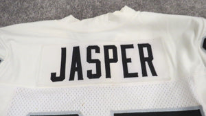 2005 Ed Jasper Oakland Raiders Game Used Worn NFL Football Jersey! Texas A&M