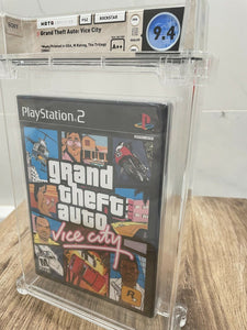 Grand Theft Auto Vice City Sony Playstation 2 Factory Sealed Video Game Wata 9.4