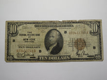Load image into Gallery viewer, $10 1929 New York City NY National Currency Note Federal Reserve Bank Note Bill!