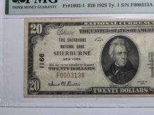 Load image into Gallery viewer, $20 1929 Sherburne New York NY National Currency Bank Note Bill Ch. #1166 VF30