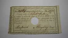 Load image into Gallery viewer, 1792 £1 Connecticut Pay Table Colonial Currency Note Andrew Kingsbury Signed
