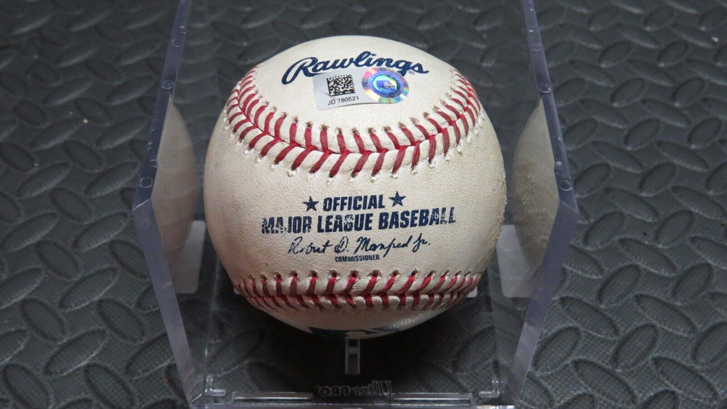2019 Victor Robles Washington Nationals Game Used Line Out Baseball! Trea Turner