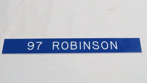 1994 Gerald Robinson Los Angeles Rams Game Used NFL Locker Room Nameplate Auburn