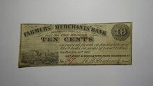 Load image into Gallery viewer, $.10 1862 Middletown Point New Jersey Obsolete Currency Bank Note Bill! Keyport