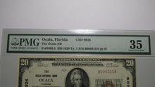 Load image into Gallery viewer, $20 1929 Ocala Florida FL National Currency Bank Note Bill #9926 Choice VF35 PMG
