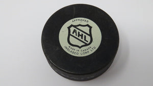 Halifax Citadels AHL Official Viceroy InGlasco Game Puck Defunct Hockey Team!