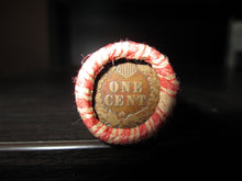 Load image into Gallery viewer, Sealed Wheat Cent Penny Rolls with an Indian Head Showing Mixed Steel Coins Lot