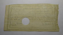 Load image into Gallery viewer, 1790 15s Connecticut Colonial Currency Interest Certificate Ralph Pomeroy Signed