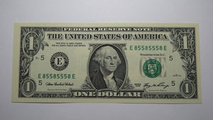 2 $1 2006 Matching 6 Digit Near Solid Serial Numbers Federal Reserve Notes