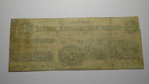 $2 1862 New York City NY Obsolete Currency Bank Note Bill! Corn Exchange Bank