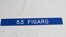 Load image into Gallery viewer, 1995 Cedric Figaro St. Louis Rams Game Used NFL Locker Room Nameplate Notre Dame