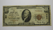 Load image into Gallery viewer, $10 1929 Flemington New Jersey NJ National Currency Bank Note Bill Ch. #892 FINE