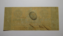 Load image into Gallery viewer, $5 1862 Milledgeville Georgia Obsolete Currency Bank Note Bill State of GA VF+
