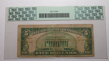 Load image into Gallery viewer, $5 1929 Reno Nevada NV National Currency Bank Note Bill Charter #8424 F15 PCGS