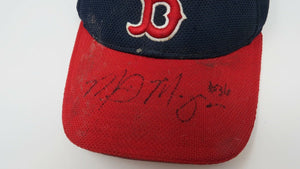 2004-05 Mike Myers Boston Red Sox Game Used Worn Batting Practice Baseball Hat