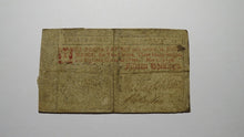 Load image into Gallery viewer, 1758 Fifteen Shillings New Jersey NJ Colonial Currency Note Bill! RARE ISSUE 15s