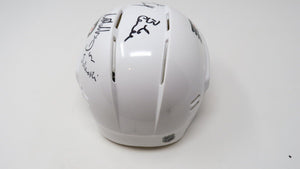Bobby Clarke, Saleski, MacLeish, Bob Kelly, Kindrachuk Signed Flyers Mini Helmet