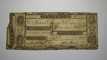 Load image into Gallery viewer, $10 1806 Gloucester Rhode Island RI Obsolete Currency Bank Note Bill Farmers Ex.