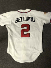 Load image into Gallery viewer, 1996 Rafael Belliard Atlanta Braves World Series Game Used Worn Baseball Jersey!