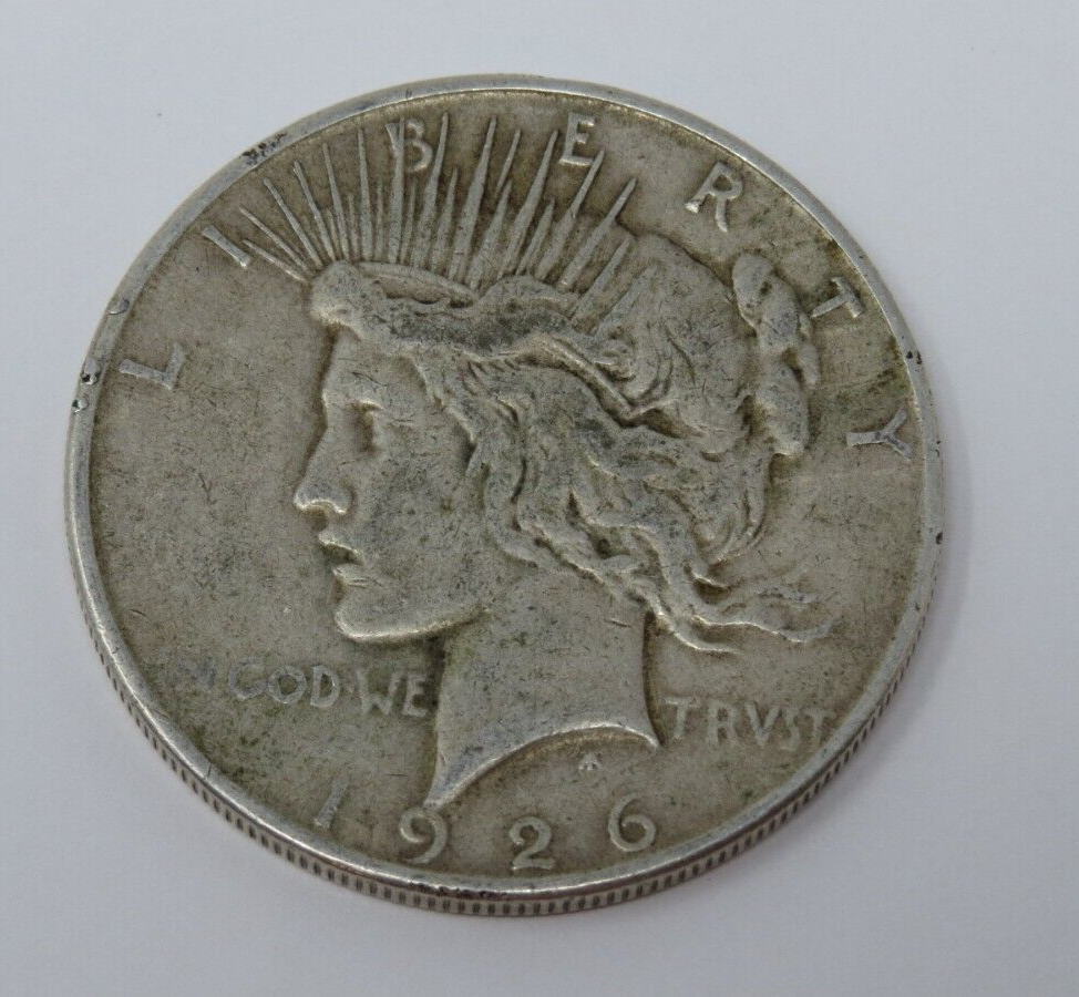 $1 1926-S Peace Silver Dollar!  90% Circulated US Silver Coin Good Tougher Date