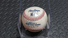 Load image into Gallery viewer, 2018 J.T. Riddle Miami Marlins Game Used 2 RBI Single MLB Baseball! 1B Hit