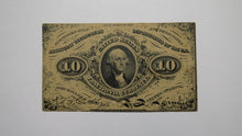Load image into Gallery viewer, 1863 $.10 Third Issue Counterfeit Detector Fractional Currency Note Bill Heath&#39;s