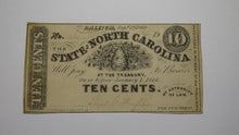 Load image into Gallery viewer, $.10 1862 Raleigh North Carolina Obsolete Currency Bank Note Bill Fractional