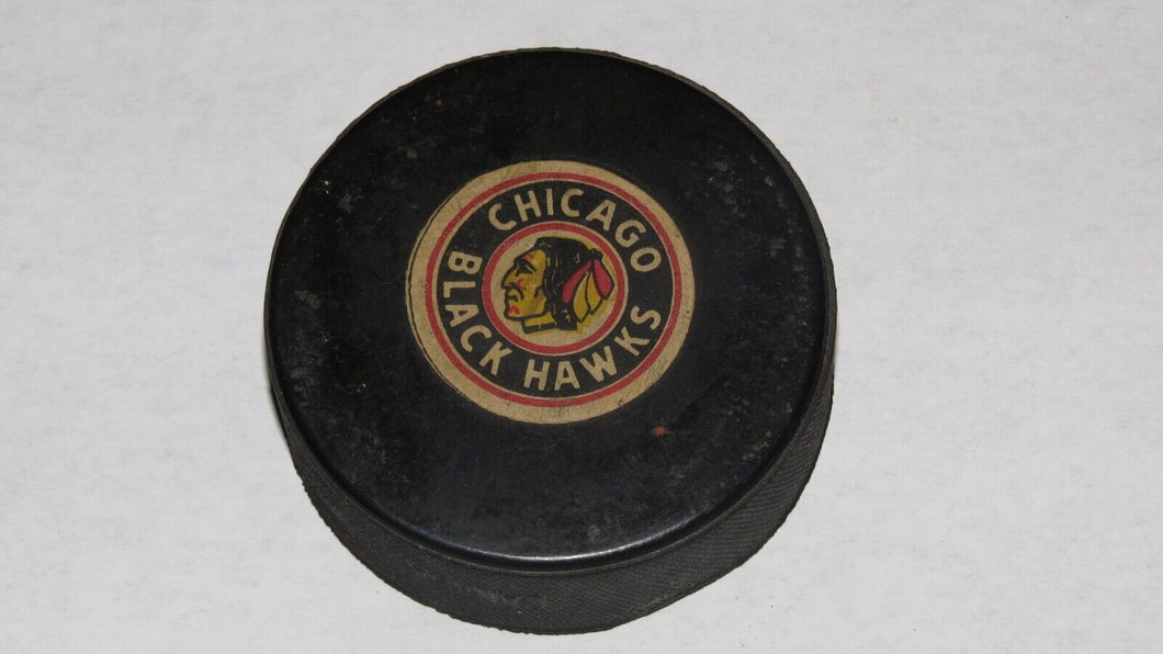 1973-83 Chicago Blackhawks Official Viceroy Inglasco NHL Game Puck! Not Used