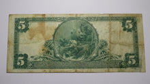 Load image into Gallery viewer, $5 1902 Hillsdale New Jersey NJ National Currency Bank Note Bill Ch. #12902 RARE