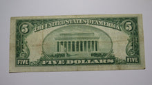 Load image into Gallery viewer, $5 1929 Portland Maine ME National Currency Bank Note Bill Charter #221 VF+
