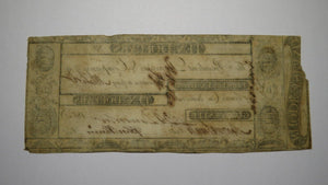 $10 1806 Gloucester Rhode Island RI Obsolete Currency Bank Note Bill Farmers Ex.